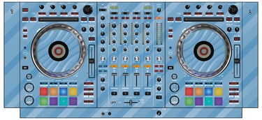 Pioneer DJ DDJ SZ Skin Striper